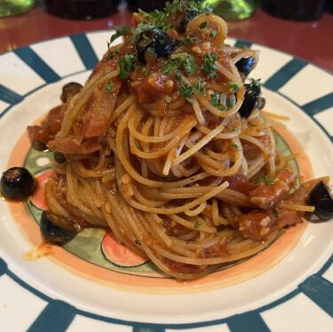 Our most popular dish!! Puttanesca