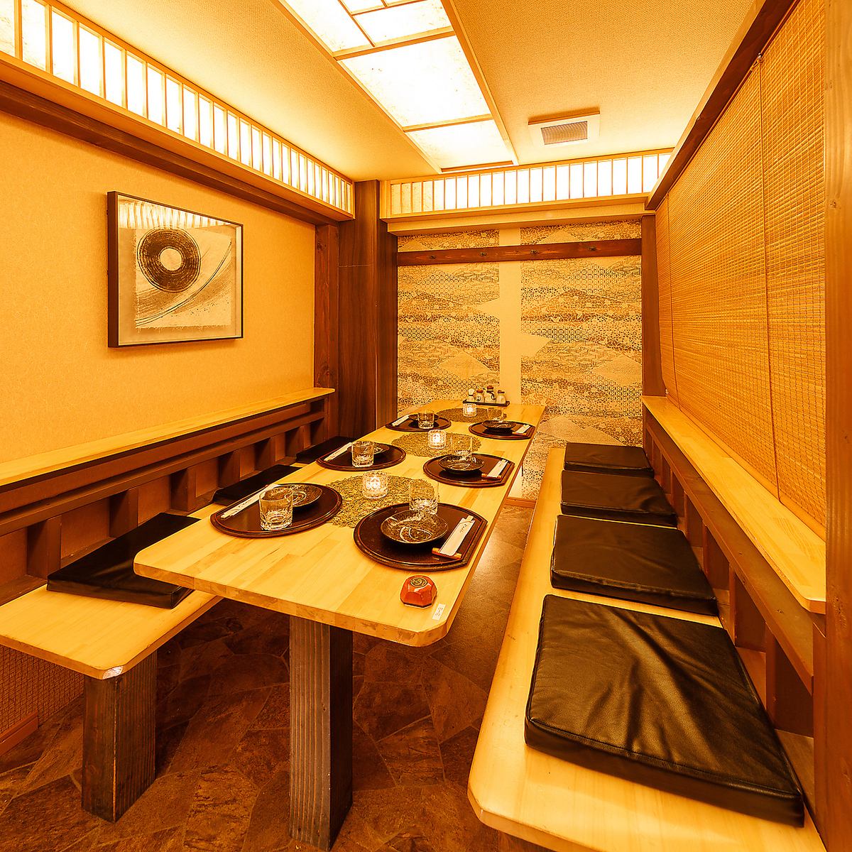 【個室完備】落ち着いた雰囲気を演出する居心地のいい和空間