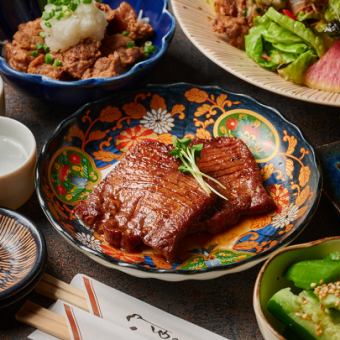 【お気軽和牛タン堪能コース◎2H飲み放題付】3,500円＜全6品＞