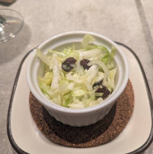 春キャベツのラペ