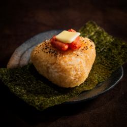 黄油明太子烤饭团