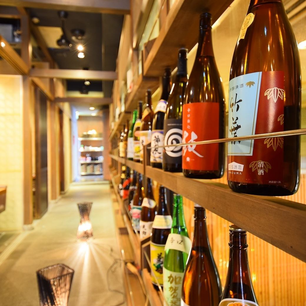 美味しい海鮮料理とお酒！弘前ならではの地酒も各種ご用意♪