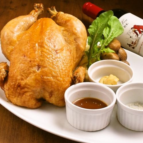 福島県産伊達鶏の丸ごとロティ(8人前)