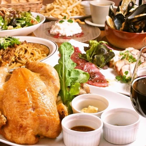 コースは2H飲放付で6000円より！