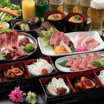 [2 hours all-you-can-drink included] Our top recommendation! A luxurious Kenshin course (10 dishes in total) including our most popular items, 6,000 yen (tax included)