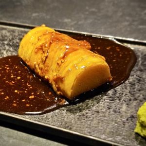 猪排包裹的蒸山药