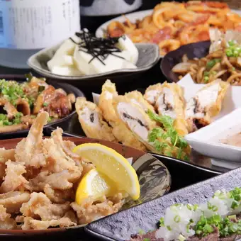[Best Value & Fast Service Guaranteed♪] 40-item all-you-can-eat & 60-item all-you-can-drink! 3800 yen (90-minute limit)