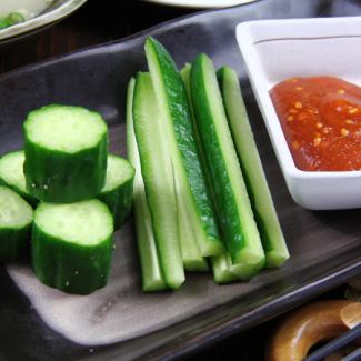 Chilled cucumber