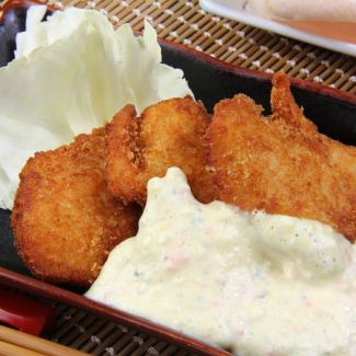 흰살 생선 튀김 ~ 타르타르 소스