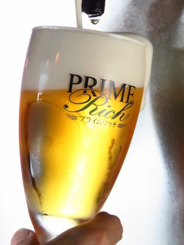 Clear Asahi Prime Rich appears in the all-you-can-drink menu!