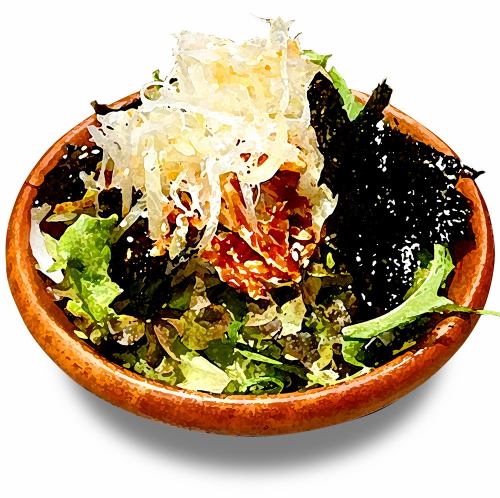 A little Korean Japanese-style salad