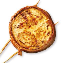 Eggplant rolls with aged sauce