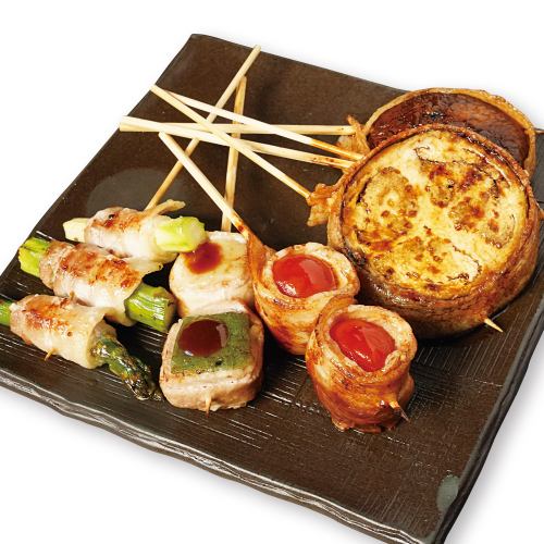 野菜巻き 5種盛り