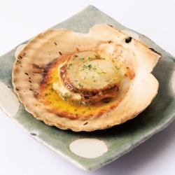 ほたて ガーリックバター焼き