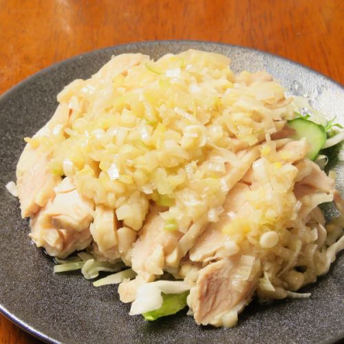 Addictive! Chicken with scallion sauce