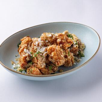 鶏から揚げ山椒ネギダレ風味