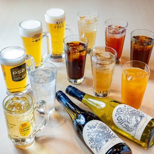 飲み放題付きコース料理