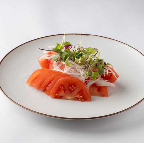 兵庫県玉葱協会公認淡路島たまねぎと冷やしトマトのサラダ