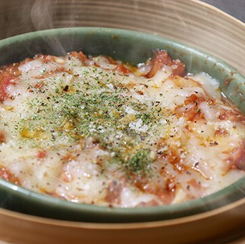 蒸籠で作るラザニア