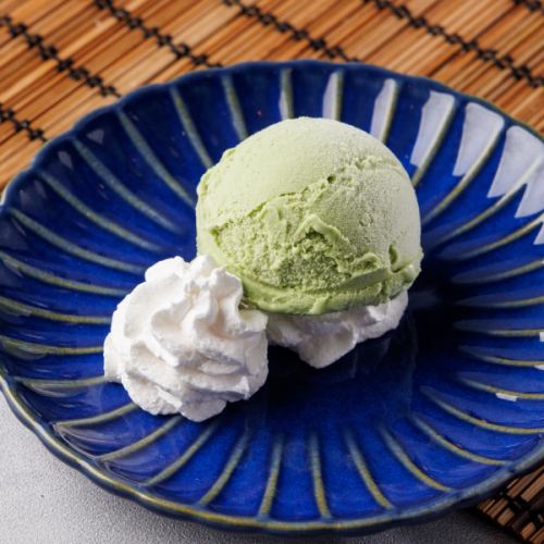 Matcha ice cream