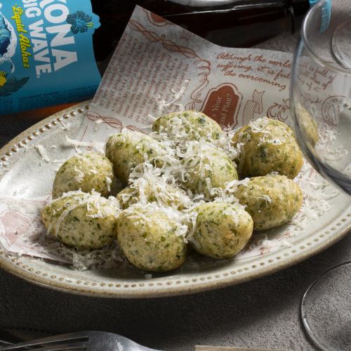 粉雪チーズのカリもちゼッポリーニ