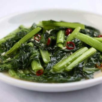 青菜炒め