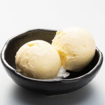 バニラアイス