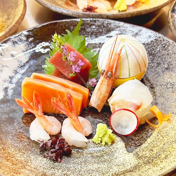 飽きさせない季節のお料理