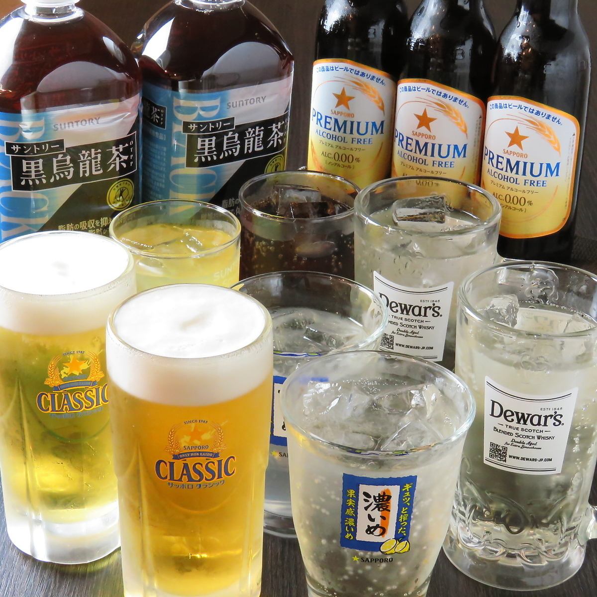 4時まで営業!ドリンク全品100円で二次会にもピッタリ♪