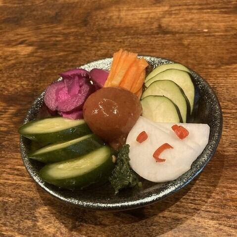 漬け物盛り合わせ