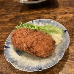 蟹奶油炸肉饼