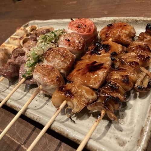 【お酒との相性◎】宴会にぴったりな串物料理をご賞味あれ！