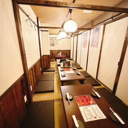 落ち着くお座敷空間◎
