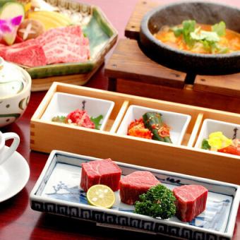 ◆午餐◆ 近江牛懷石料理 3300日圓 → 2420日圓（含稅）