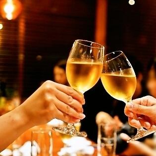 【DADAパーティーコース】ドルチェ付き全7品！90分飲み放題プラン付→5368円（税込）