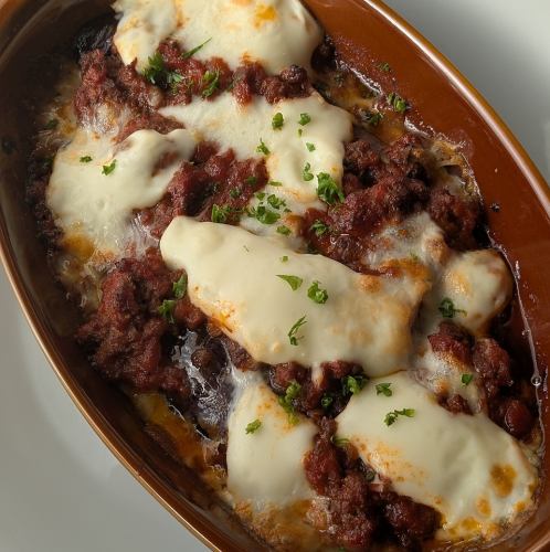 茄子のラザニア風グラタン