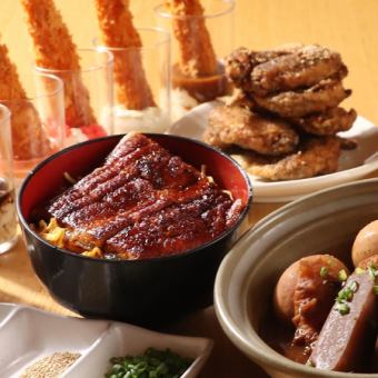 [All-you-can-eat food and drink for 3 hours] All-you-can-eat Nagoya food and drink, including famous chicken wings, fried shrimp, miso oden, and 30 other dishes, all-you-can-eat food and drink for 3,000 yen
