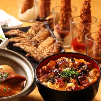 【3h食飲放題】名古屋飯食飲放題名物手羽先やえびフライ、味噌おでんなど30品食飲放題が3000円