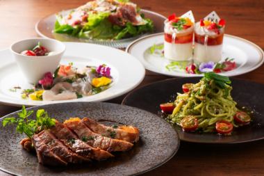 【EKA共享午餐套餐 3,500日圓】EKA標準午餐套餐(6道菜)