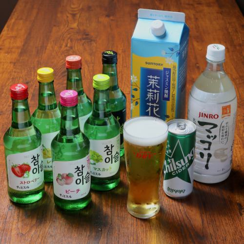 料理に合うお酒が充実◎