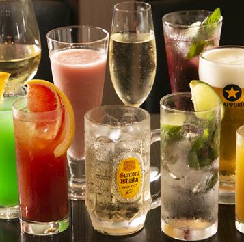 飲み放題プランも♪