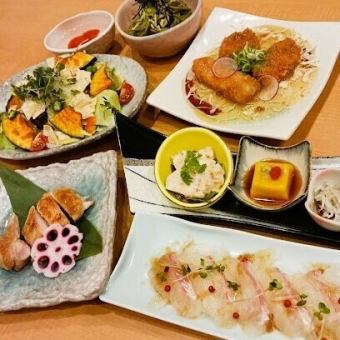 ご宴会、歓送迎会等に、１２０分飲み放題付！【6月～8月】お得に夏の宴会コース
