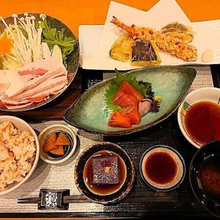 [Awaji] Ebisu Mochi Pork Dashi Shabu-Shabu Small Hot Pot Set