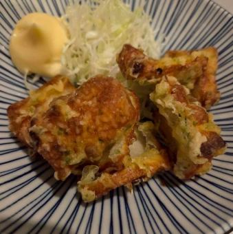 모두 사랑 해요! 치쿠와의 이소베 튀김