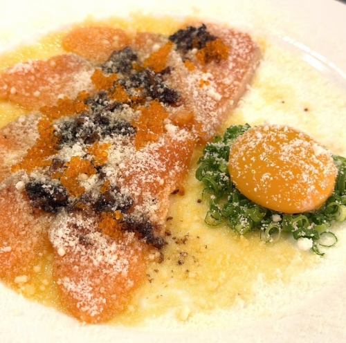 男子必見!!"女子が喜ぶ確率100%サーモン×チーズユッケ?!