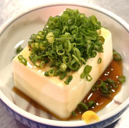 さっぱりポン酢ネギまみれ冷奴