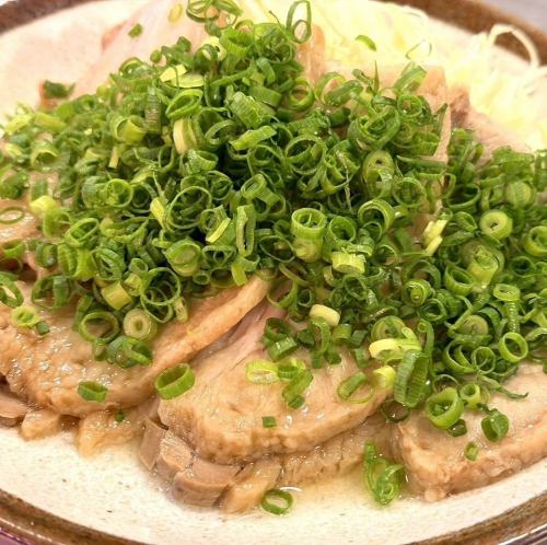 ネギまみれ酸っぱポン酢チャーシュー