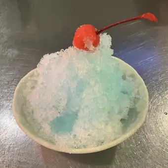 Ramune shaved ice