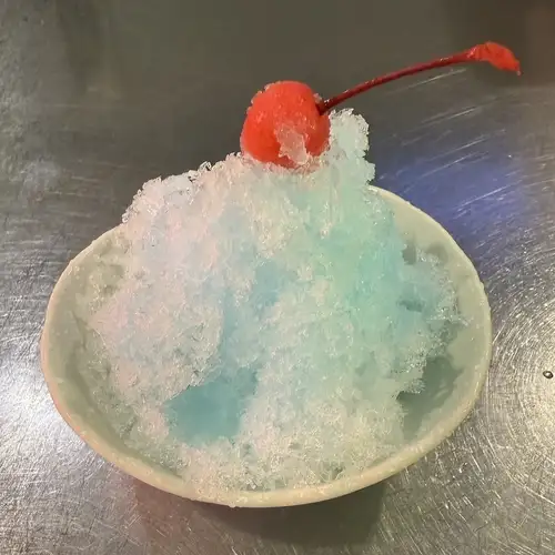 Ramune shaved ice