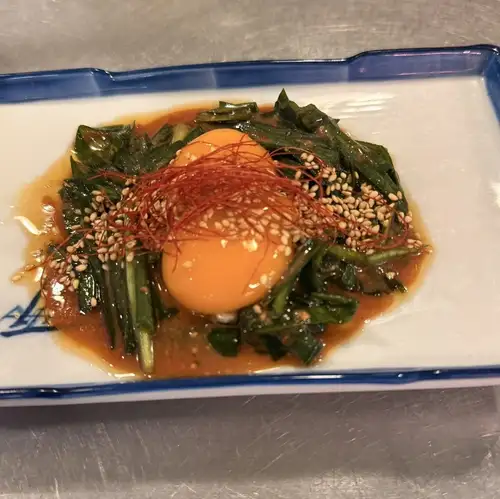 香辣中式韭菜牛肉韃靼